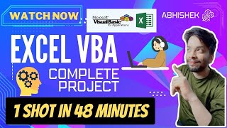 Excel VBA Complete Project | Learn the Complete VBA in One Video | VBA Full Course Beginners
