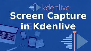 How to capture screen with audio in Kdenlive? #screencapture #screenrecording #audiorecording