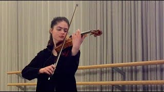 Paganini Caprice 17 - first part (from Kurt Sassmannshaus technique class)