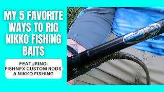 My 5 Favorite Ways To Rig The Nikko Fishing Baits – Featuring New Tadpole & Hellgrammite Colors