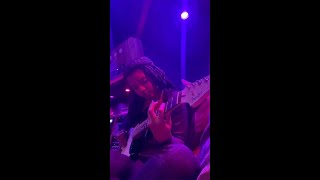 Halle Bailey creating a new song