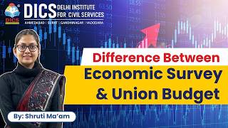 Difference Between Economic Survey & Union Budget | By Shruti Ma'am