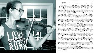Kreutzer Etude #7 (Peters) Kim Kaloyanides Kennedy, violin