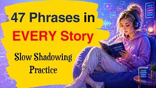 47 Real English Phrases | Slow English Listening & Fluency Practice | English Learning Podcast A2-B1