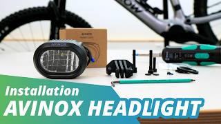 Installing the Avinox E‑Bike Headlight | Tutorial 🔧