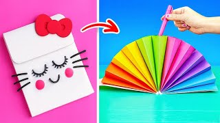 ✨ These School Crafts BLEW OUR MINDS! The Ending is INSANE 😱🌈 Viral crafts | Fun DIY