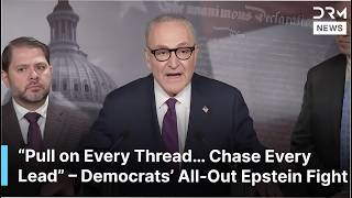 “We Will Not Rest… Truth Will Come Out” – Schumer’s Defiant Epstein Pledge | DRM News | AC1F