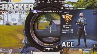 Hackers in BATTLEGROUNDS MOBILE INDIA || AIM BOT HACKER 😡