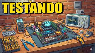 MAIS UM TESTE DE SOM COM O MIC ...