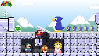 Mario Created BUNKER to Survive COLD WEATHER in Super Mario Bros.
