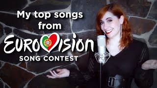 My Top Eurovision Songs From Portugal! 🇵🇹 (Cat Rox cover)