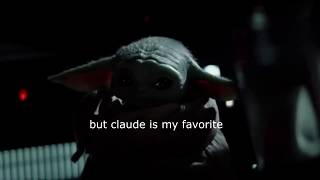 Baby Yoda wants to listen to Fire Emblem