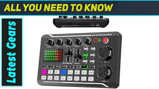 F988 Mixer: Best Sound Card for Streaming & Live Performance