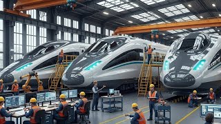 Inside China’s 600 km/h Maglev Factory |The World Fastest train Than a plan
