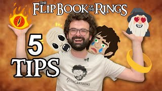 5 Animation Tips for Flipbook of the Rings - from KeithCartoons