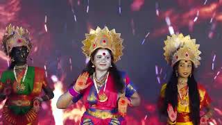NavaDurga Theme Dance Performance | Annual Day Celebrations | Sri Vatsal Gurukul Vidyalaya Shamirpet