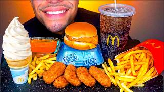 MCDONALD'S CHICKEN NUGGETS ICE CREAM CONE CRISPY FRENCH FRIES CHEESE SAUCE BIG BITES