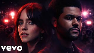 The Weeknd ft. Billie Eilish - Bitter Lights (Official Lyric Video)