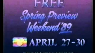 Disney Channel Free Preview Weekend, April 1989