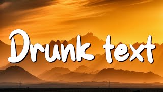 Drunk text - Henry Moodie (lyrics) || Justin Bieber, Charlie Puth... (MixLyrics)