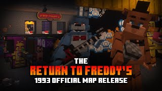 THE OFFICIAL 'Return to Freddy’s: 1993' Map In MINECRAFT + [DOWNLOAD]