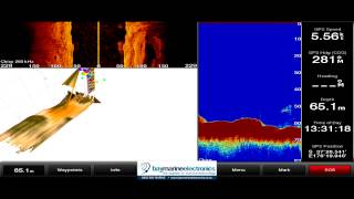 GPSMAP 7412 with GT51 and Panoptix, Raw screen feed