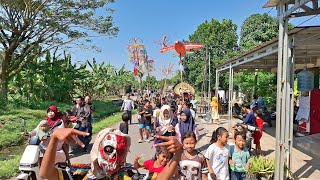 Iring iringan barongan dewa dewi di desa gabus bakalrejo guntur demak