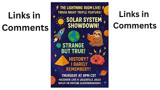 ⚡ YOU’RE INVITED! ⚡The Lightning Room Live - Links in Comments
