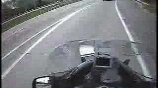 Motorcycle helmet cam test