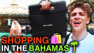 DESIGNER SHOPPING ON VACATION IN THE BAHAMAS!!