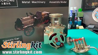 Build the Stirling Kit Teching Classic Car LIVE - Part 1