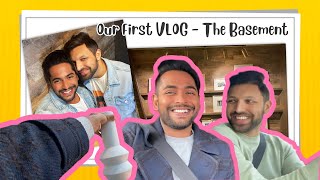 Our FIRST VLOG | Our Basement
