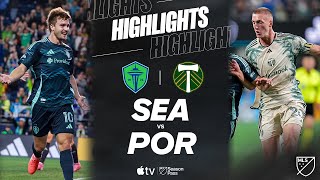Seattle Sounders FC vs. Portland Timbers | Full Match Highlights | Cascadia Cup Showdown!