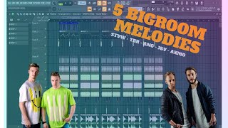 [FLP] 5 BIGROOM DROP MELODIES | STVW, TBR, Jaxx & Vega, AXMO , ANG |