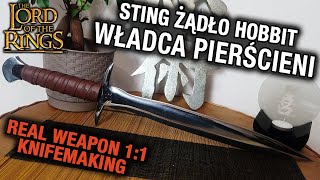 ŻĄDŁO SZTYLET MIECZ HOBBIT - WŁADCY PIERŚCIENI ŚRÓDZIEMIE - Knifemaking, Blacksmith, Real Weapon