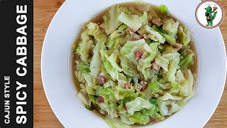 HOW TO MAKE SPICY CABBAGE| CAJUN STYLE SPICY CABBAGE