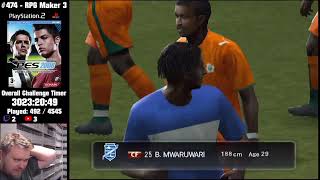 Completing Every PS2 Game #490 - Pro Evolution Soccer 2008 #6 - Time for 50 More Missions (Reupload)