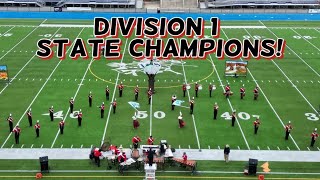🥁 The Reading Memorial High School Marching Band at the 2023 NESBA Championship - Drone Stream