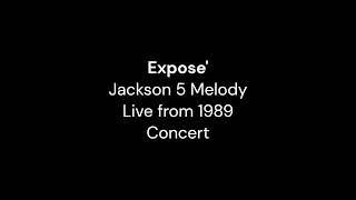 Expose' Jackson Five Melody from 1989 Concert