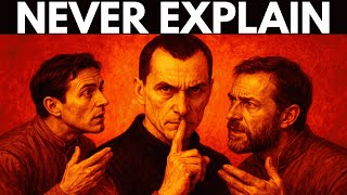 Never Explain Yourself — Power Dies There | Machiavelli