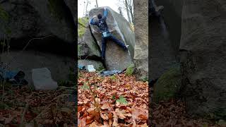 Synové velké medvědice 7B Rychlebské hory bouldering