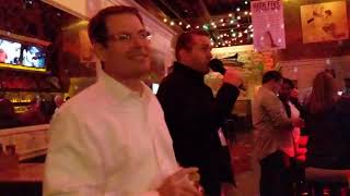 Josh Oelrich singing excerpt of Danny Boy at Werewolf Karaoke