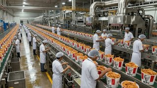 KFC Factory Process! Full Chicken Production Inside Modern Plant
