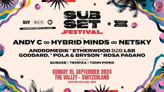Netsky - Live DJ set @ Subset Festival 2024 - Switzerland