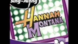 Hannah Montana The Best of Both Worlds Official Karaoke HQ from CD Sing Along