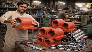 Precision Tractor Gear Box Bearing Bracket Manufacturing | Workshop Production