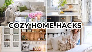 50 Cozy Home Hacks You NEED To Know in 2025