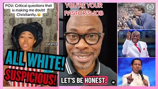 YOU, Your Pastor's PAYCHECK! | Christian WAKING UP To REALITY | WHITE ONLY! Why?