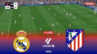🔴LIVE : Real Madrid vs Atletico Madrid - La Liga 2026 en vivo Derby | Pes 21 Simulation Gameplay