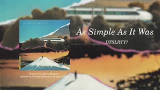 As Simple As It Was - Hollow Empty Minds (Official Audio) "DTSLRTY?"